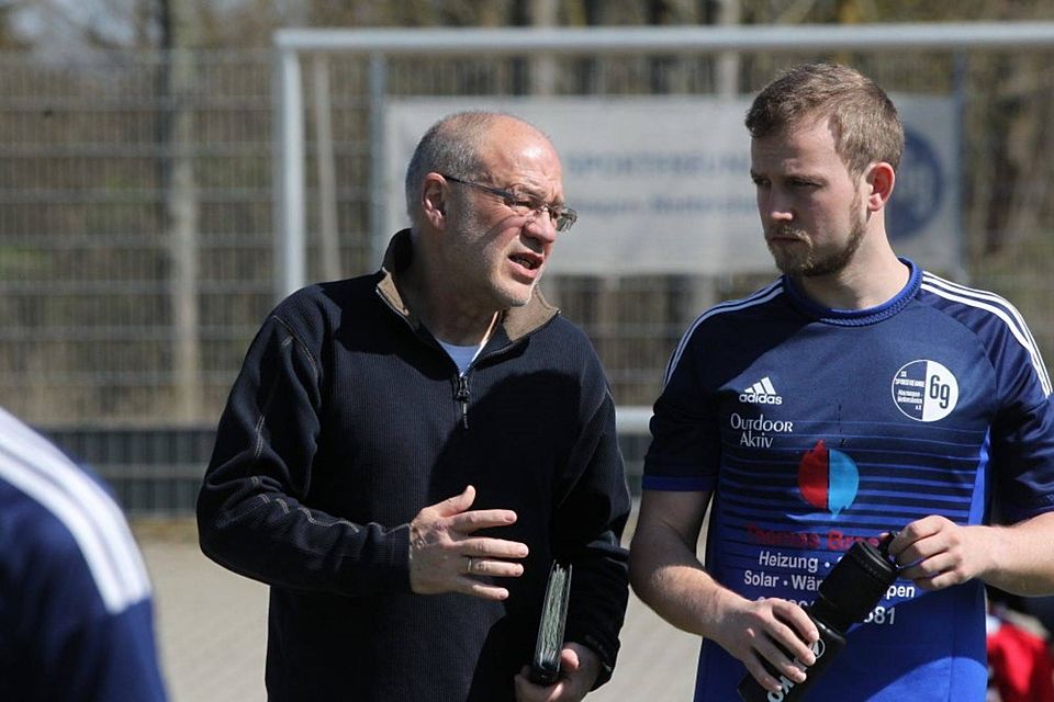 Immer noch mit Eifer dabei: Gerd Teuber, der Trainer der SG Sportfreunde 69 Marmagen-Nettersheim. 