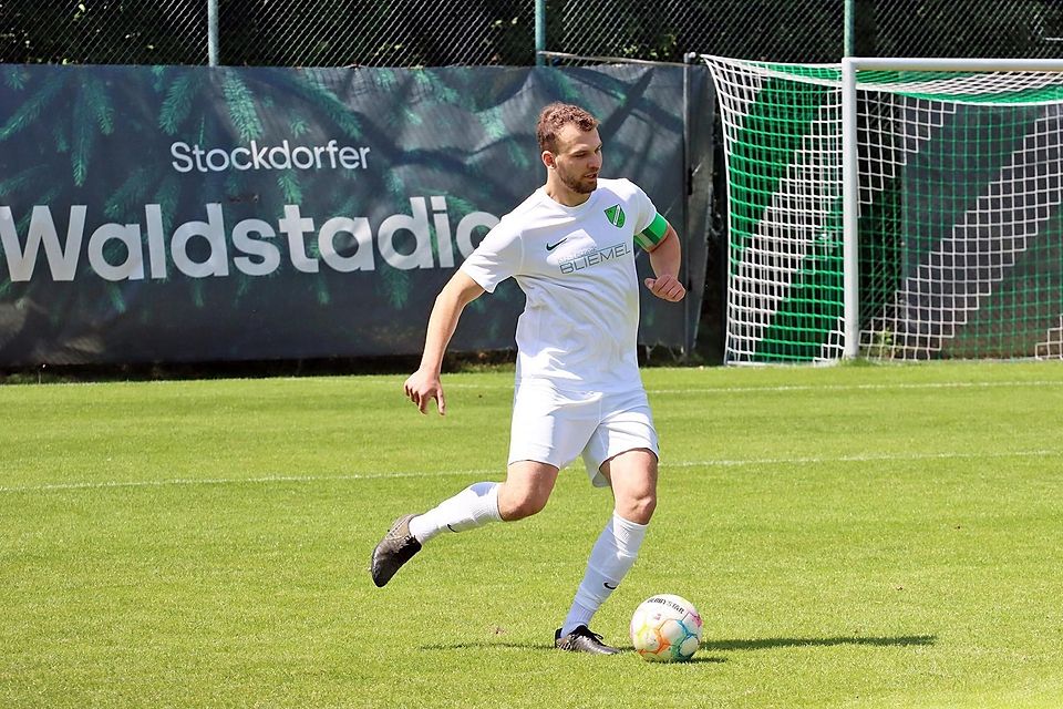 Mit 26 Jahren ein echter Routinier im jungen Stockdorfer Team: Kapitän Michael Wallner. Mit 26 Jahren ein echter Routinier im jungen Stockdorfer Team: Kapitän Michael Wallner.