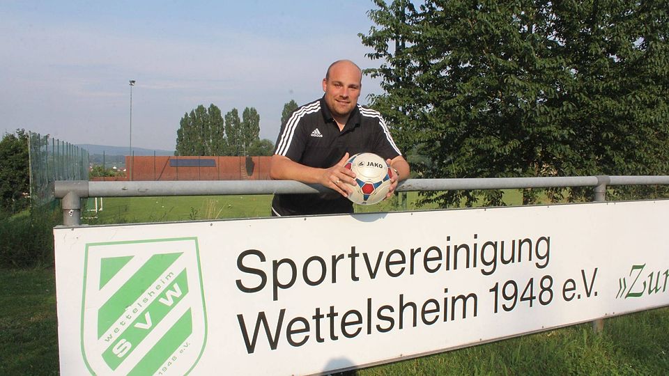 Traut seinem Team eine gute Rolle zu: Tobias Grimm ist der neue Trainer beim SVW und damit der Nachfolger von Rainer Neubauer. F: Mühling
