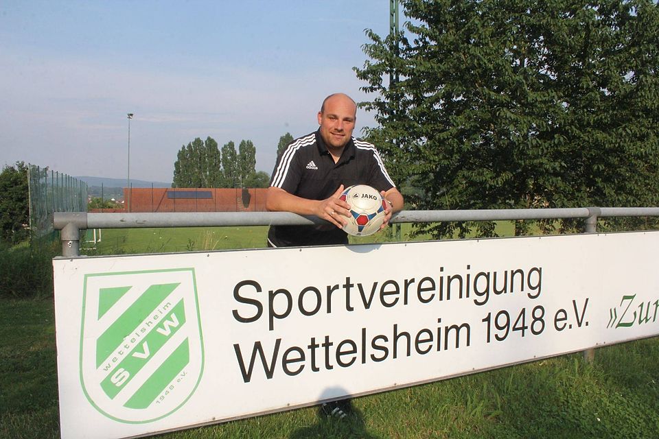 Traut seinem Team eine gute Rolle zu: Tobias Grimm ist der neue Trainer beim SVW und damit der Nachfolger von Rainer Neubauer. F: Mühling