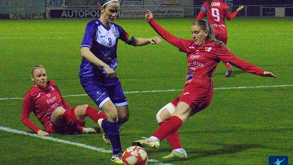 Hesperingen (in rot) steht in der Titelgruppe, Ell erstmals seit der Liga-Reform nicht