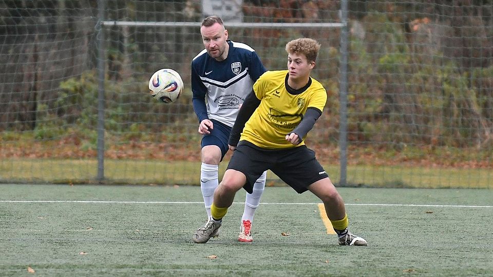 09.11.2025, ASC Geretsried - SV Bad Tölz, FLORIAN KRONE, JONAS LÜTZEL, Foto: Hans Lippert
