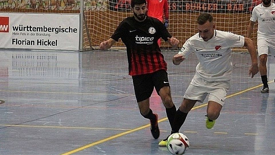 Die gestrige Partie zwischen dem 1. FC Wiesloch und Türk Gücü Sinsheim war hart umkämpft F: Czink