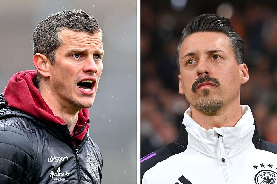 Die Wunschlösung: Sven Bender (l.) soll der neue Hachinger Erfolgsgarant werden. Ganz nach dem Vorbild Sandro Wagner (r.).