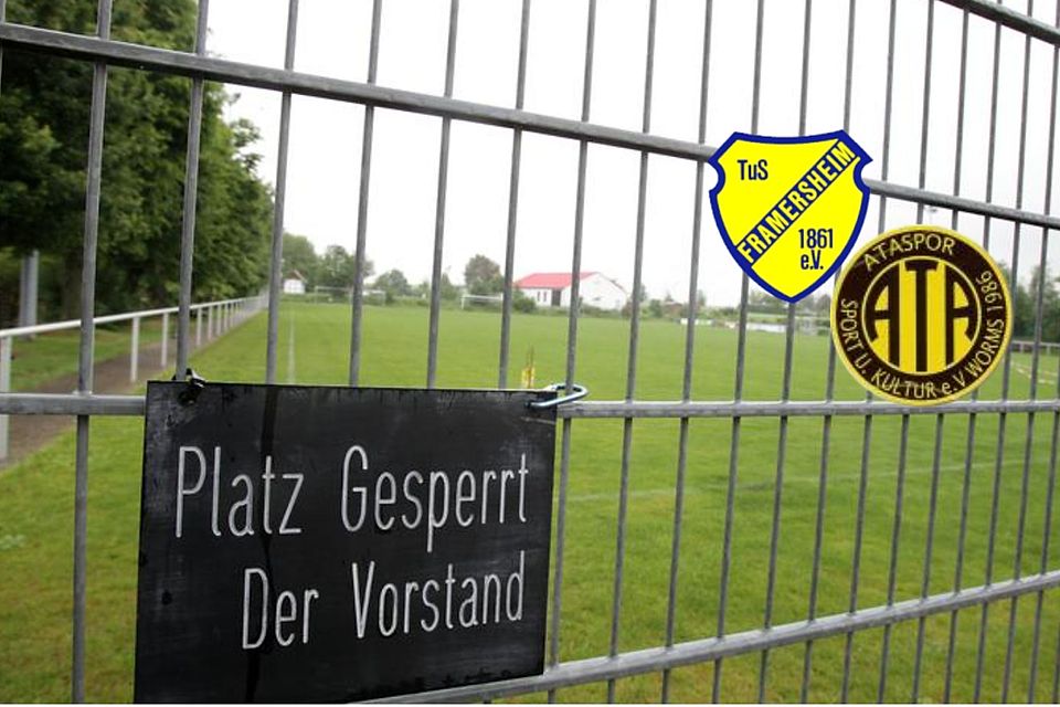 Am Sonntag bleiben die Tore vom Fußballplatz in Framersheim fürs A-Klasse-Spiel geschlossen. Die Gastgeber schenken das Spiel gegen Ataspor Worms.