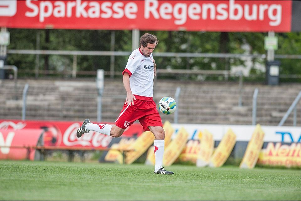 Sebastian Nachreiner bleibt dem Regionalligisten SSV Jahn Regensburg erhalten. Foto: SSV Jahn