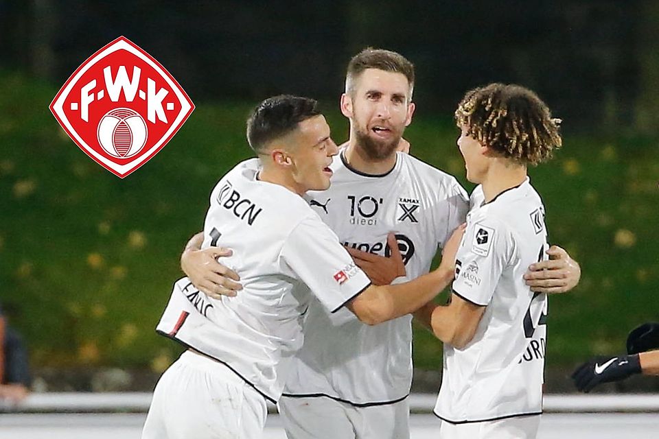 Bis Sommer war Alex Winkler (Mitte) für den Schweizer Zweitligisten Xamax Neuchatel am Ball.