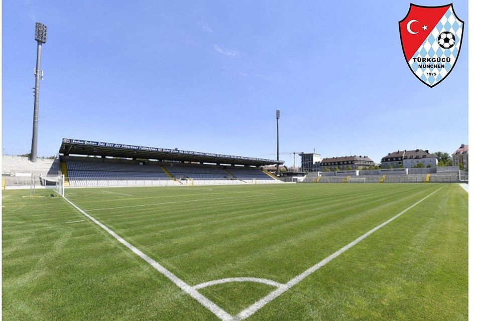 Türkgücü München spielt die nächsten fünf Heimspiele im Grünwalder Stadion und möchte auch in der 3. Liga dort seine Heimspiele absolvieren.  Marcus Schlaf
