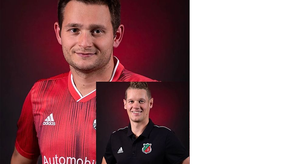 Martin Gerken (großes Bild) übernimmt als Trainer. Teammanager Christopher Rochel kümmerte sich um den FuPa Stade Sommercheck. 