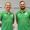 Andreas Kozur und Andy Hohmann sind das neue Duo bei Grün-Weiß Lübben II.