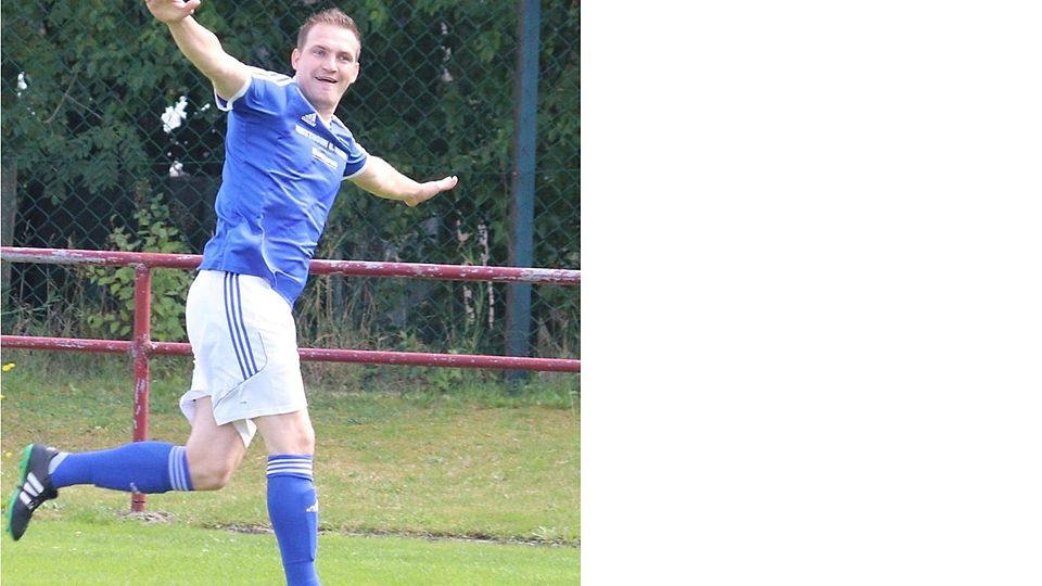 Trifft, wie er will: Kevin Hahn, der spielende Co-Trainer beim ASC Cranz-Estebrügge II.