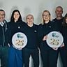 Die Anpfiff Vereinsführung. V.l.: Jörg Albrecht, Stefanie Kunzelnick, Marcus Zegowitz, Simone Born, Matthias Born und Andrea Backes.