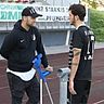 Schon im Vorjahr war Spielertrainer Tobias Jorsch (links neben Marc-Abdu Al-Jajeh) oft verletzt, auch aktuell gehört er zu den Sorgenkindern.