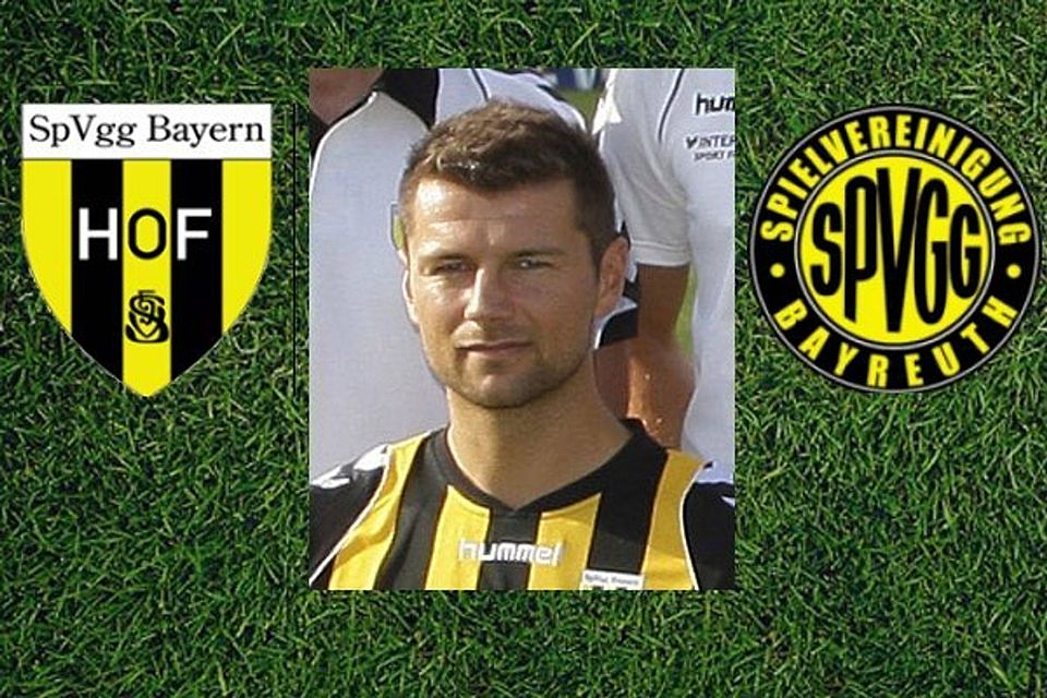 Florian Ascherl, der bisherige Kapitän der SpVgg Bayern Hof, wechselt zur neuen Saison zum Bayernligisten SpVgg Bayreuth   Montage: FuPa Oberfranken