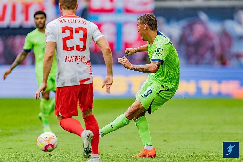 Max Kruse bei seinem letzten Einsatz für den VfL Wolfsburg.