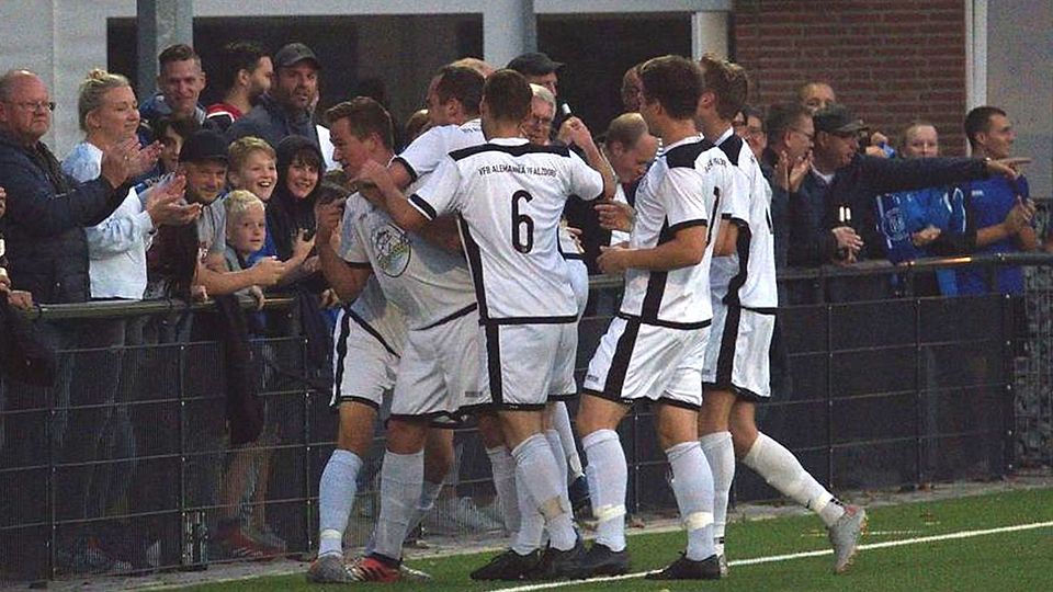 Alemannia Pfalzdorf hat das Topspiel der Kreisliga A gewonnen.