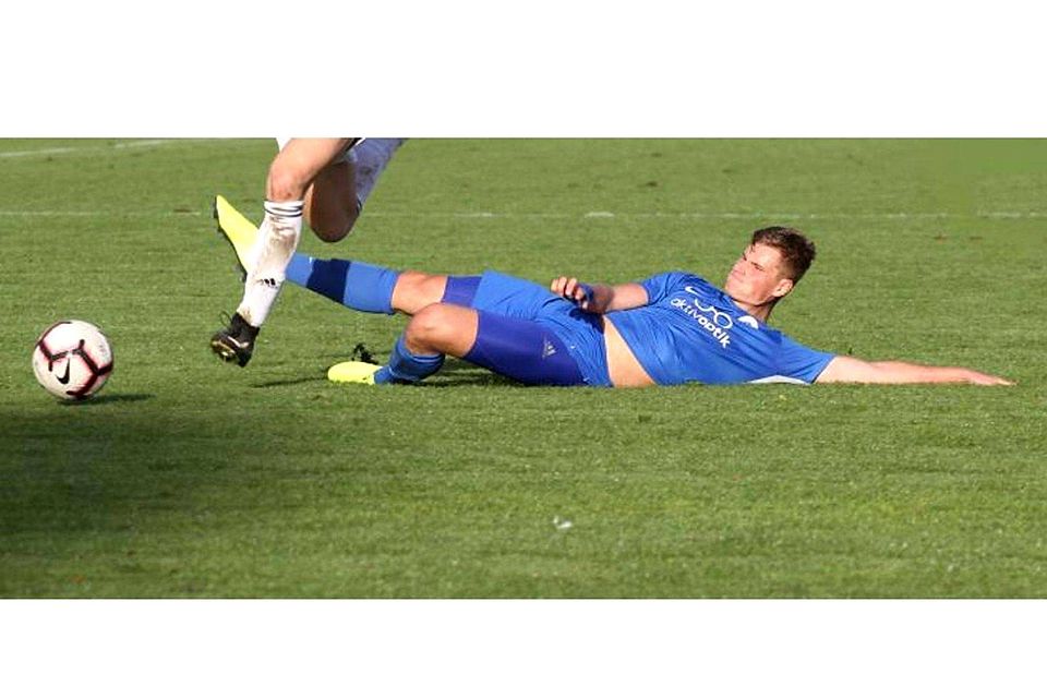 Stabilisator in der Eintracht-Abwehr: Innenverteidiger Tobias Beltz. Foto: Mario Luge Stabilisator in der Eintracht-Abwehr: Innenverteidiger Tobias Beltz. Foto: Mario Luge