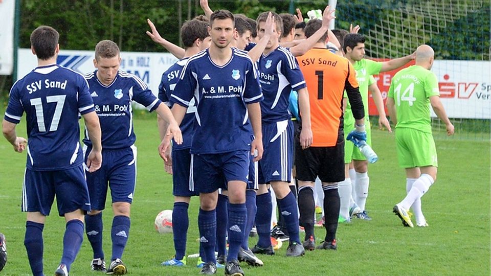 F: Christian Hedler Der SSV Sand muss im Kreispokal nach Grebenstein