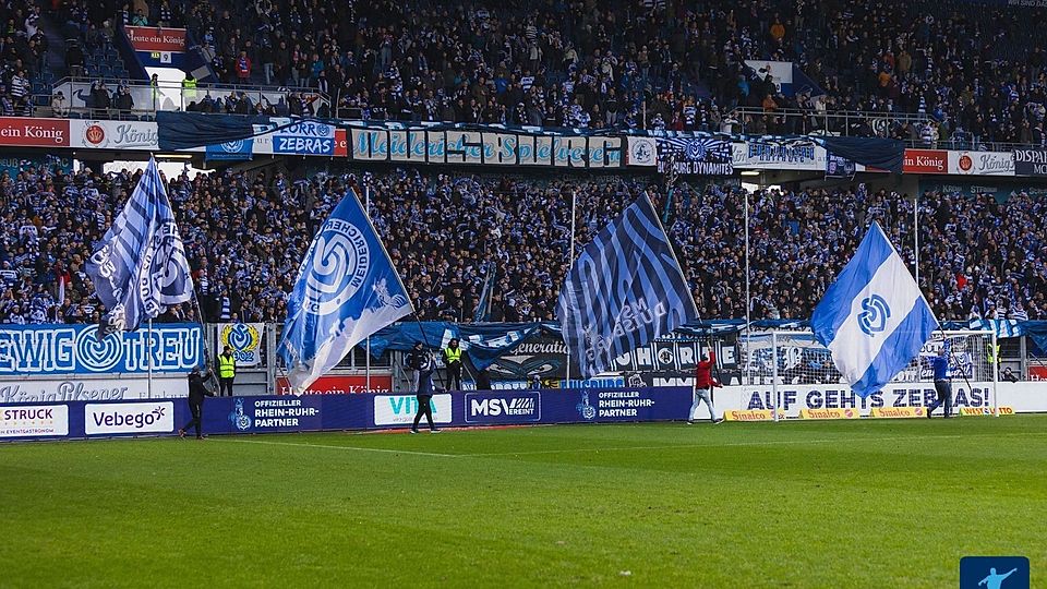 Auf das vielzählige Erscheinen der MSV-Fans war in dieser Saison Verlass.