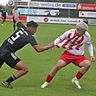 Der TSV Friedberg (schwarze Trikots) schaffte gegen den FC Affing zwar den zwischenzeitlichen Ausgleich, verlor aber mit 2:5. 