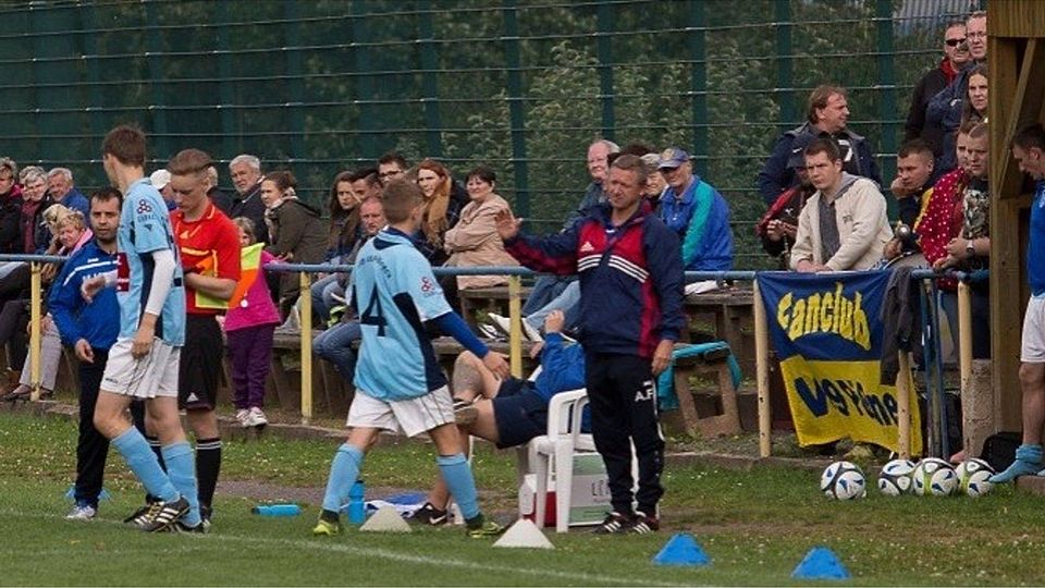 Der VfB 09 Pößneck begrüßt fast 150 Zuschauer im Schnitt pro Heimspiel. Lars "Locke" Hupfer