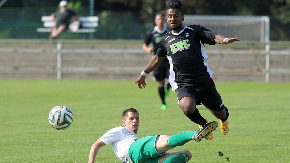 Castro (rechts) spielte bereits für den SV Dessau 05 in der Verbandsliga.