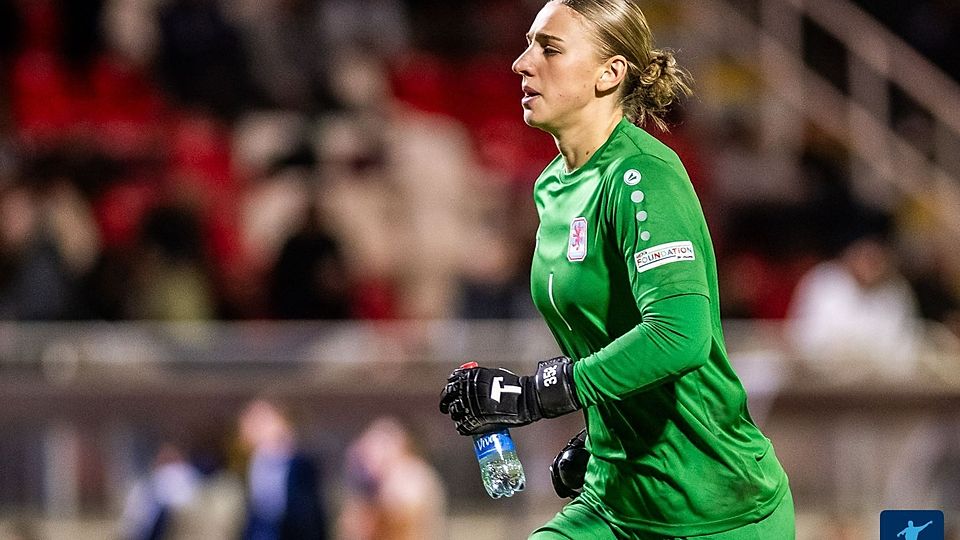 Siebenmal musste Lucie Schlimé hinter sich greifen