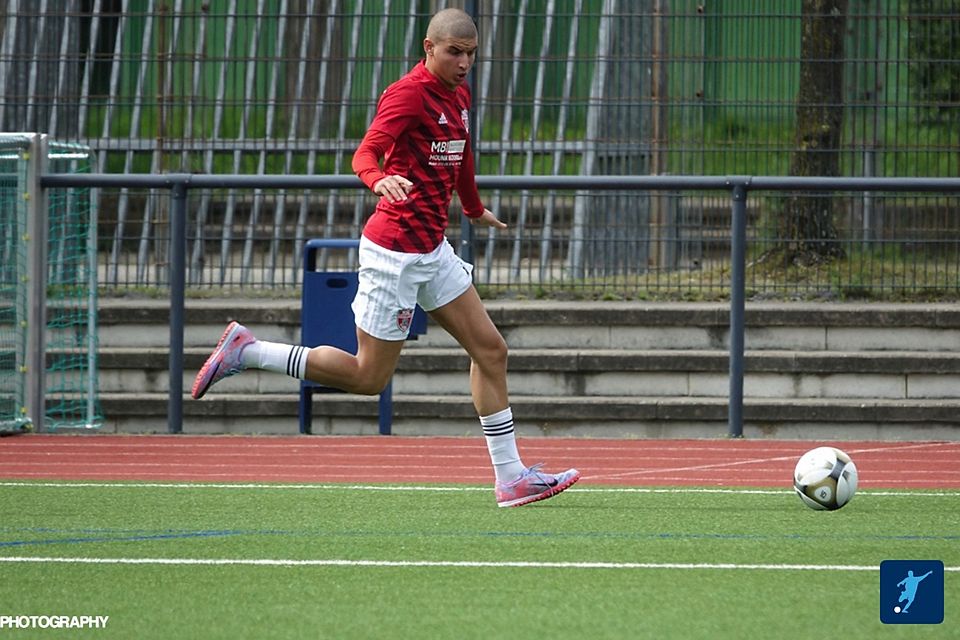 Amin Bouzraa (im Bild) war einer der Lichtblicke im Spiel des MSV  Düsseldorf 
