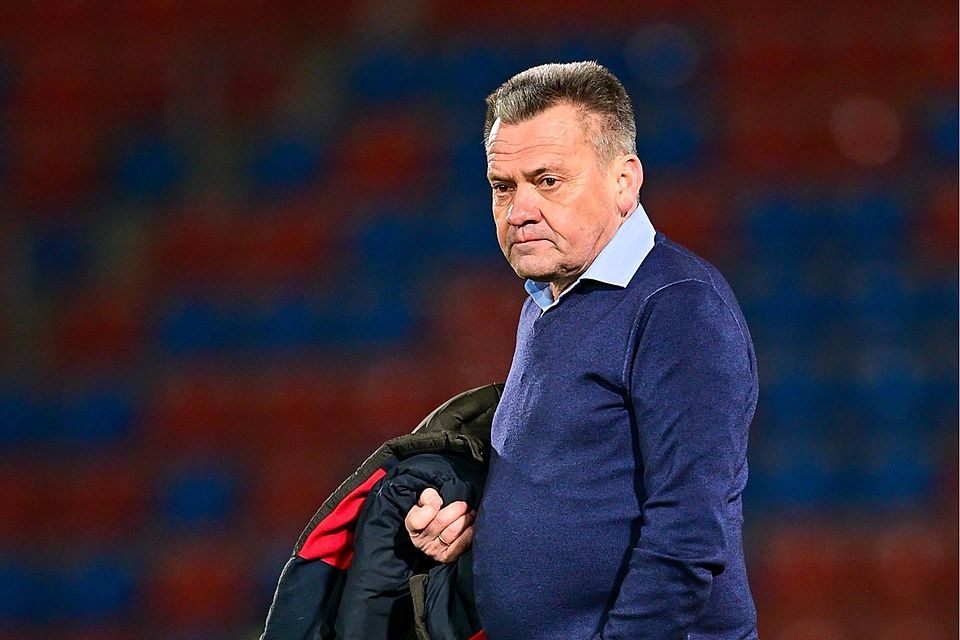 Nachdenklich: Hachings Präsident Manni Schwabl.