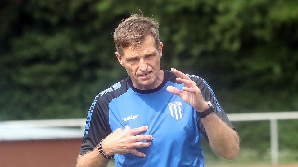 Zieht die Reißleine: Markus Ansorge hat es nicht geschafft, ein „Konstrukt zu kreieren, das landesliga-tauglich verteidigt“.