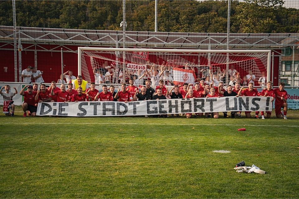 Der FC Einheit Wernigerode II feierte am Samstag den Derbysieg.