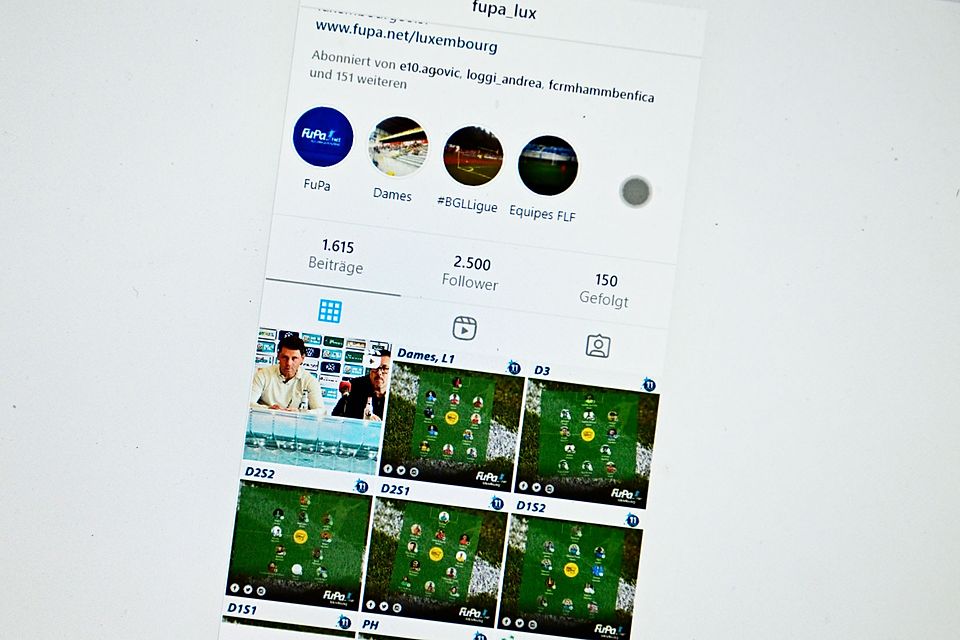 Der FuPa-Insta-Account