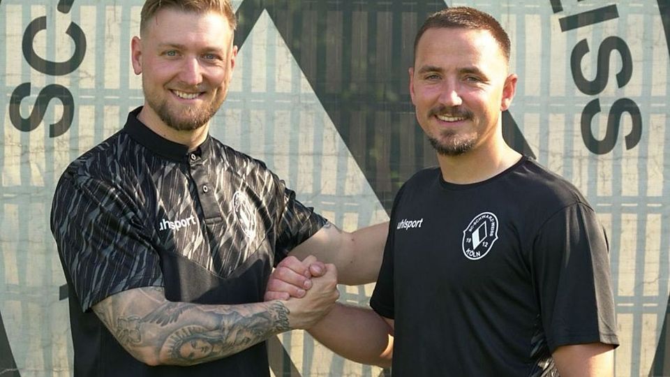 Sven Müller und Pascal Frere bilden das neue Trainer-Duo beim SC Schwarz-Weiß Köln.