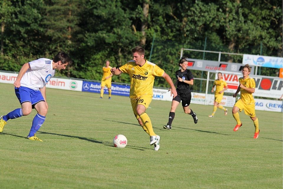 Der TSV Bad Abbach können mit dem Punktgewinn gut lebenF: Thomas Nerf
