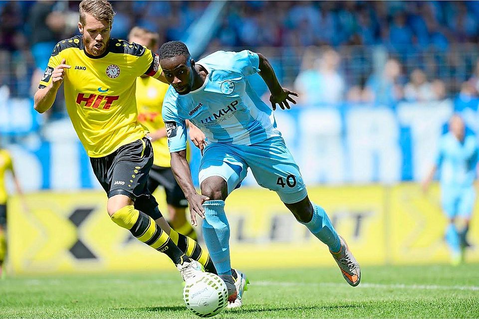 Erich Berko im Spiel gegen Fortuna Köln. Foto: Baumann