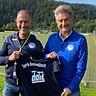 Klaus Zitzelsberger (links) ergänzt das Trainerteam der SpVgg Buchenbach zur neuen Saison. 