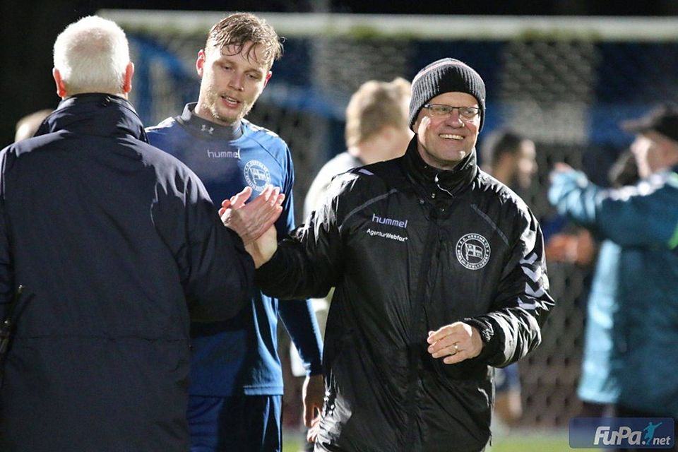 Markus Schatte ist auch in der kommenden Saison Trainer beim FC Hertha 03 Zehlendorf. Foto: Kerstin Kellner