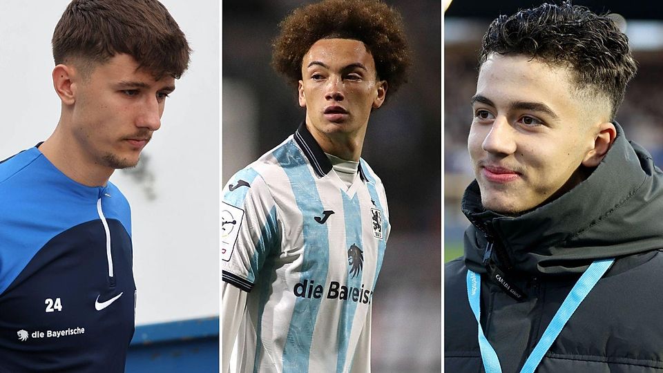 Damjan Dordan, Samuel Althaus und Loris Husic durften sich im Trainingslager der Profis beweisen.