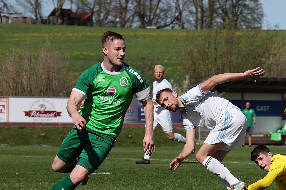 Daniel Koch drehte die Partie in Aubing mit zwei Treffern. 