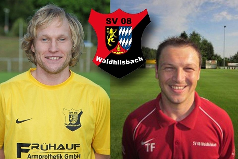 Michael Stiller (links) wird von Timo Fischer abgelöst.  Fotos: Pfeifer/SV Waldhilsbach