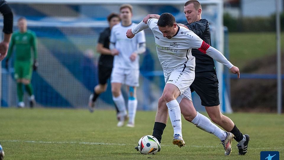 Der Ohrataler Kapitän Max Wildies ging gegen Gospenroda voran und erzielte drei Tore.