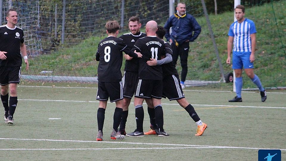Sie SV Schafbrücke ist als Zweiter der Bezirksliga Saarbrücken noch mitten im Aufstiegsrennen