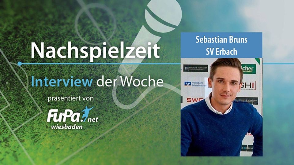 Ist mit Erbach erfolgreich in die neue Saison gestartet: SV-Coach Sebastian Bruns.