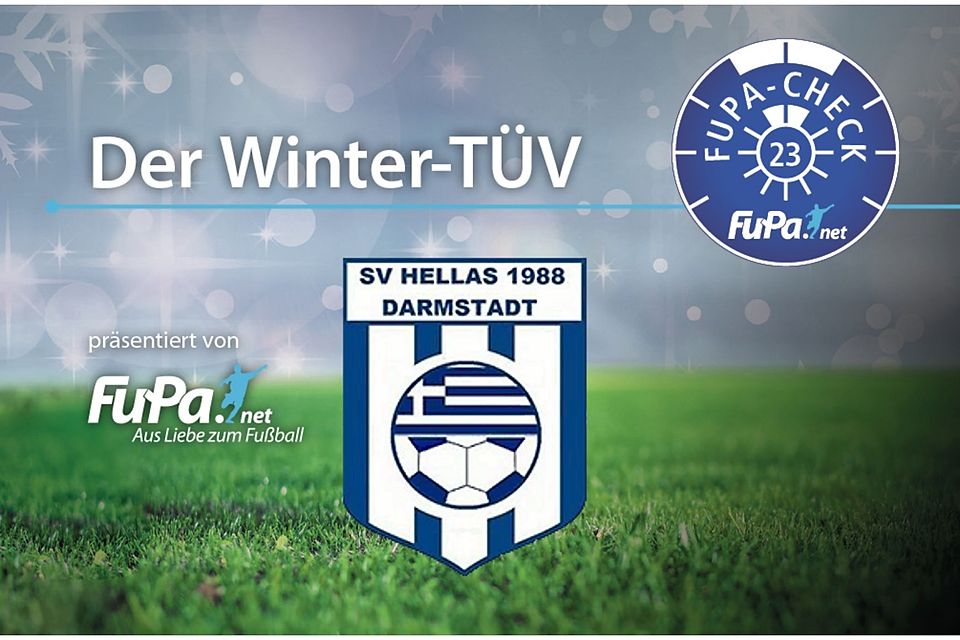 Der SV Hellas Darmstadt im Winter-TÜV. 