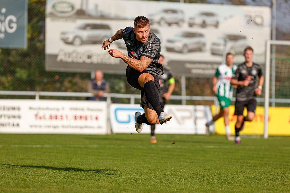 Maxi Berwein hat mit dem TSV Landsberg 15 Punkte Rückstand auf die Tabellenspitze.