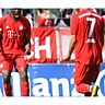 Der Matchwinner: Kwasi Okyere Wriedt (Mitte) traf zum 3:1 und 4:1 für FC Bayern II. Sven Leifer