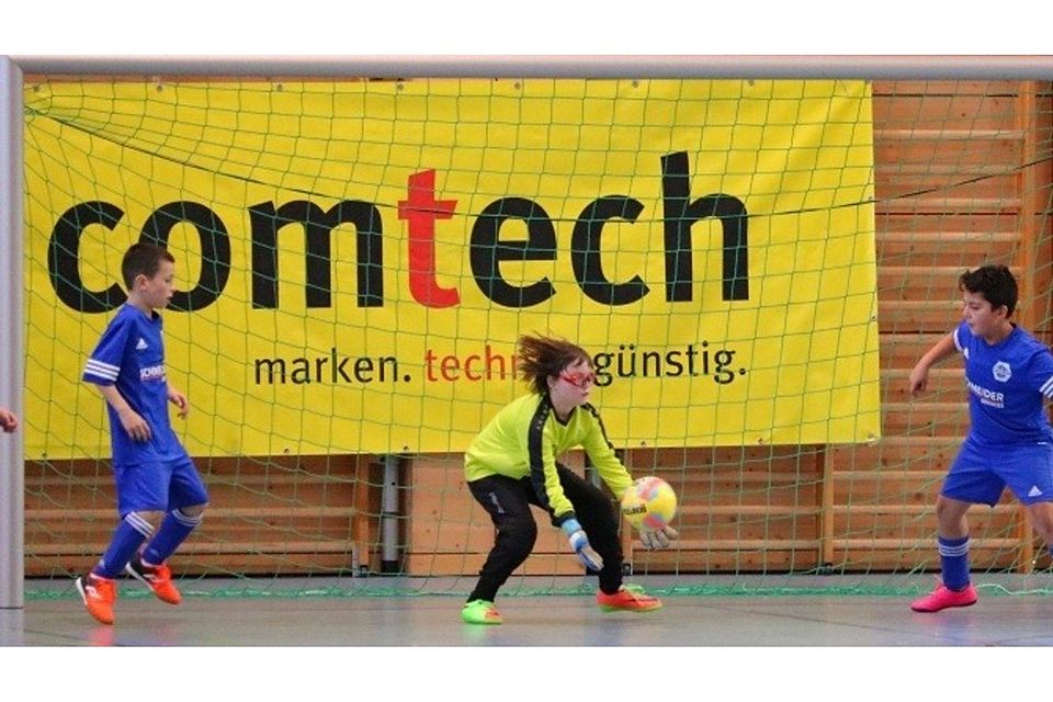 40 Teams aus der Region kicken beim Comtech-Cup der Spvgg Kleinaspach/Allmersbach. Foto: M. Hahn