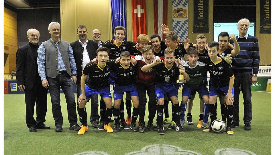 Sonneland-Cup-Sieger 2016: Der Karlsruher SC (F: Geisler)