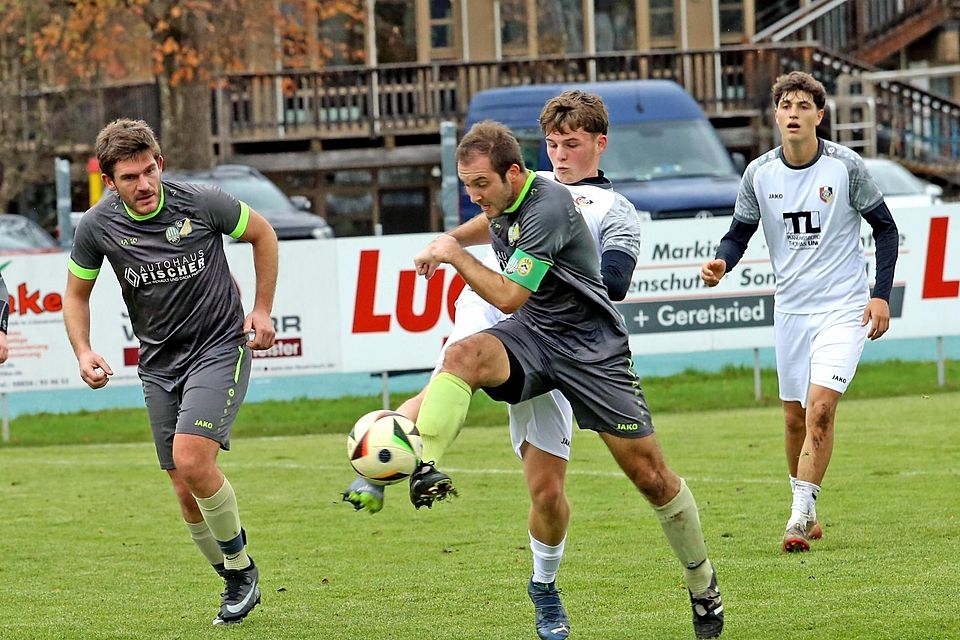 Ball fest im Blick: SG-Kapitän Dominik Korthals.