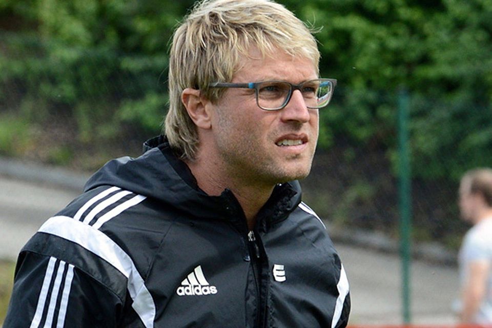 Sehr durchwachsener Trainingsstart beim TSV Bogen: Coach Andreas Wagner ist derzeit etwas angefressen  F: Meier